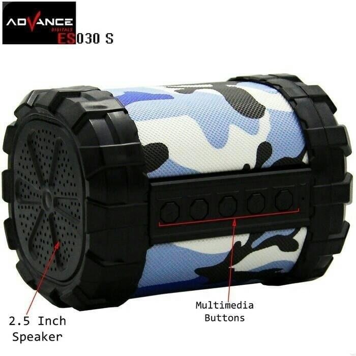Referensi Speaker Advance Aktif Portable ES030 Bluetooth Subwoofer BASS Murah speaker aktif / speaker laptop / speaker super bass