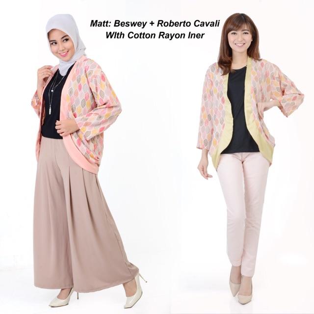 OREND BLOUSE - KIMONO GUCCI PAKAIAN WANITA ATASAN BLUS OUTER CARDIGAN MOTIF TERMURAH