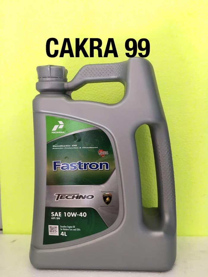 Oli Mesin Mobil Pertamina Fastron Techno 10W-40 Galon (4L)