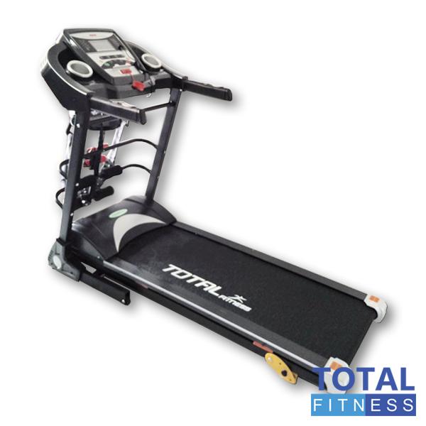 FREE ONGKIR JABODETABEK- Total Fitness - Treadmill Elektrik 3 Fungsi TL 8600 Motor 2.0 HP