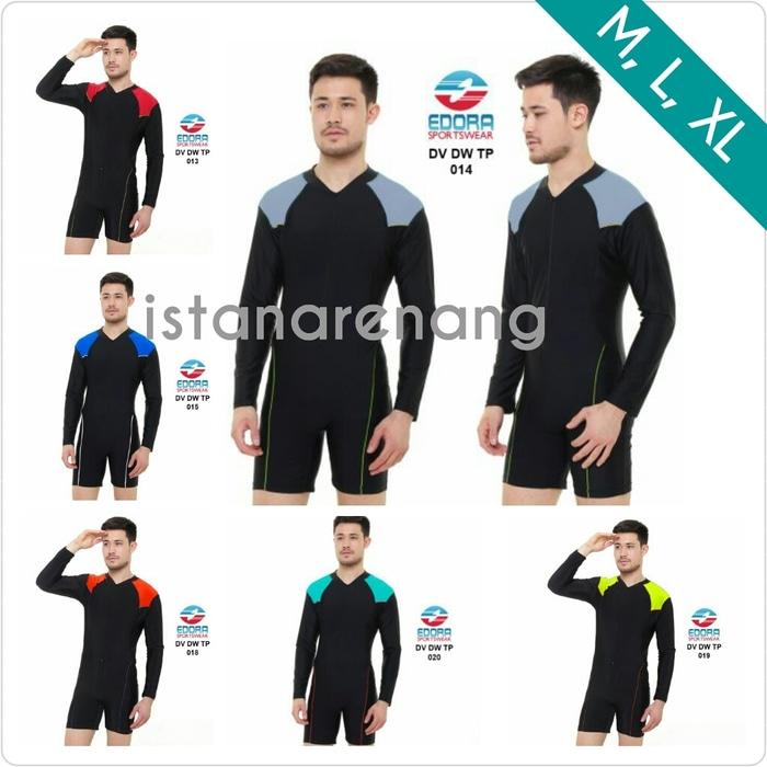HOT PROMO!!! Baju Renang Pria Wanita Dewasa Remaja Diving Tangan Panjang - ic1nay