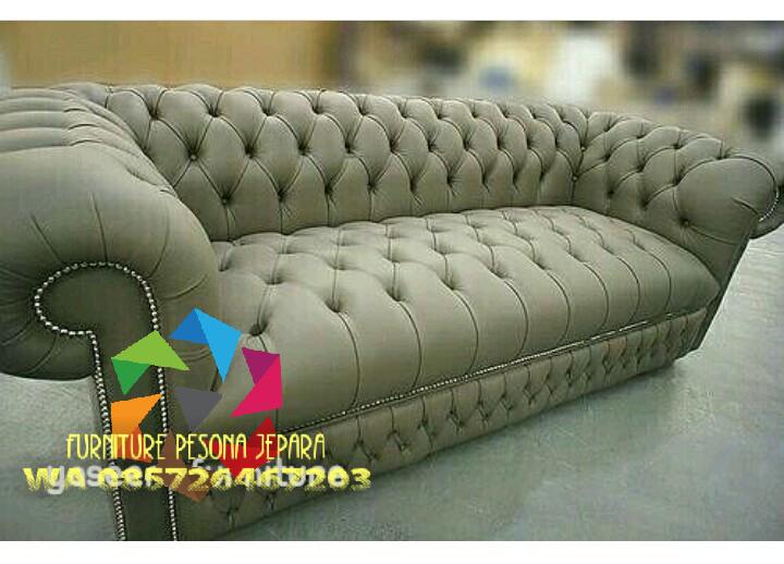 Sofa chester keluarga, Kursi sofa TV. PESONA JEPARA 06