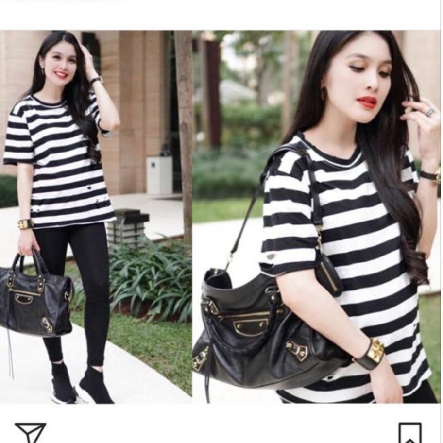 Gudangbaju SALE BIG STRIPE / Blouse Wanita / Atasan salur / Big Size / Fashion Wanita / Blouse Korea / Top Wanita / Baju Kekinian / Atasan Murah / Baju Simpel / Baju Elegant / Atasan Sele / Atasan Sabrina / Fashion Terkini / Big Sale / Sripe / Sabrina 