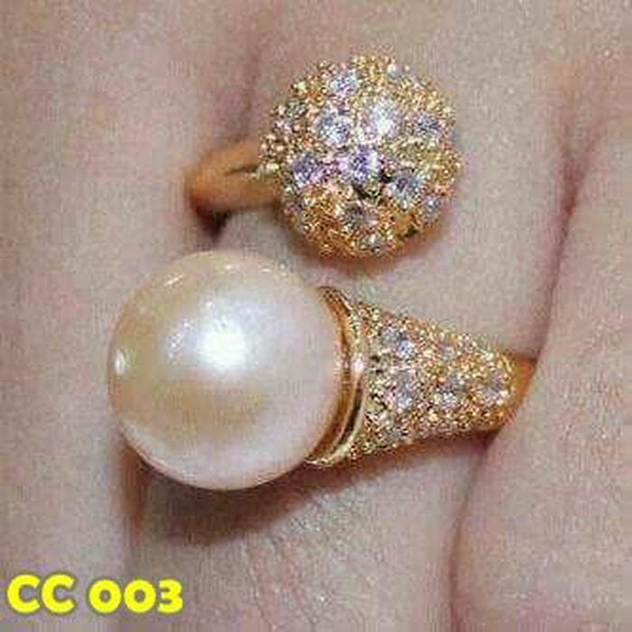 Perhiasan Cincin Mutiara Tawar / Mutiara Lombok / Mutiara Asli By Lombok_pearls.