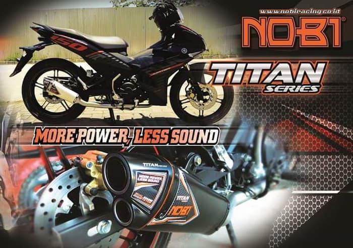 Promo  Knalpot Nob1 Titan Series Jupiter MX King  Termurah