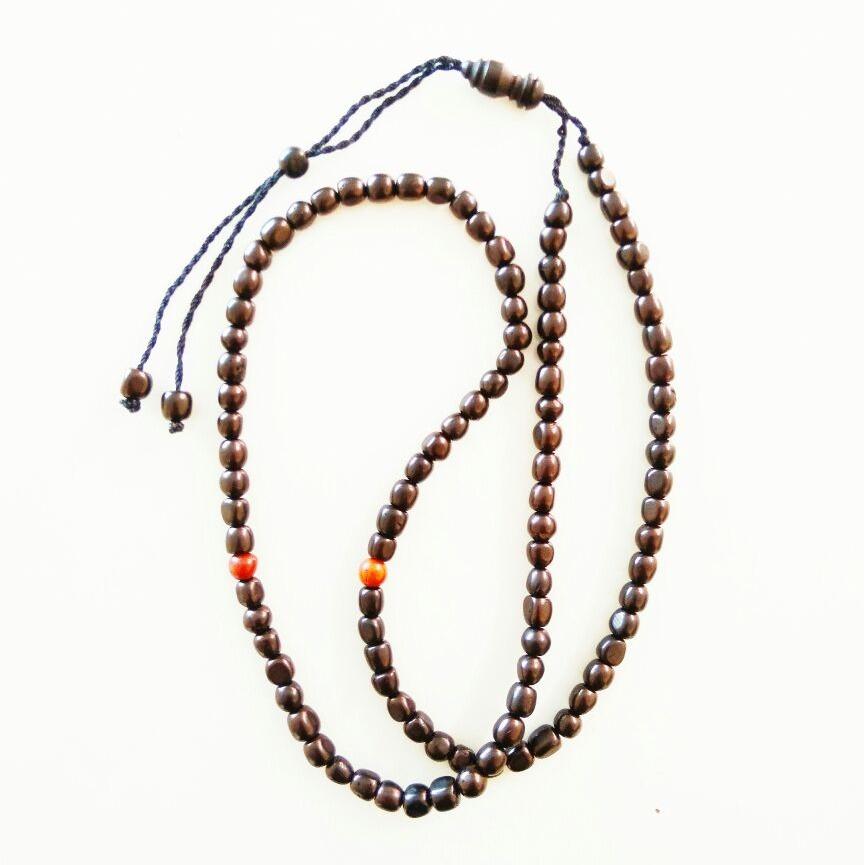 Kaukah Kalung Tasbih Kokka Kepala Tarik Hitam