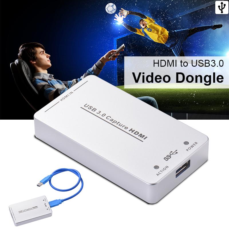 HDV-UH60 HDMI to USB3.0 Video Capture Dongle 1080P 60FPS Box for Windows AH234