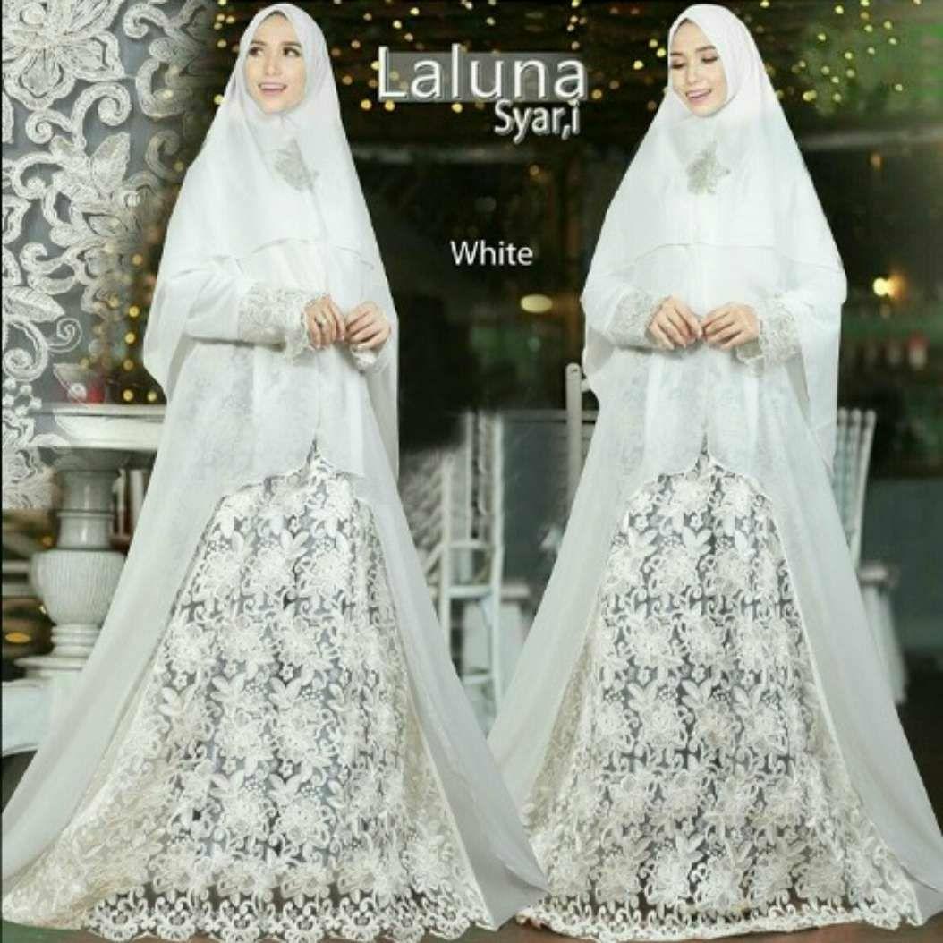 Baju Gamis Syari Brukat Laluna