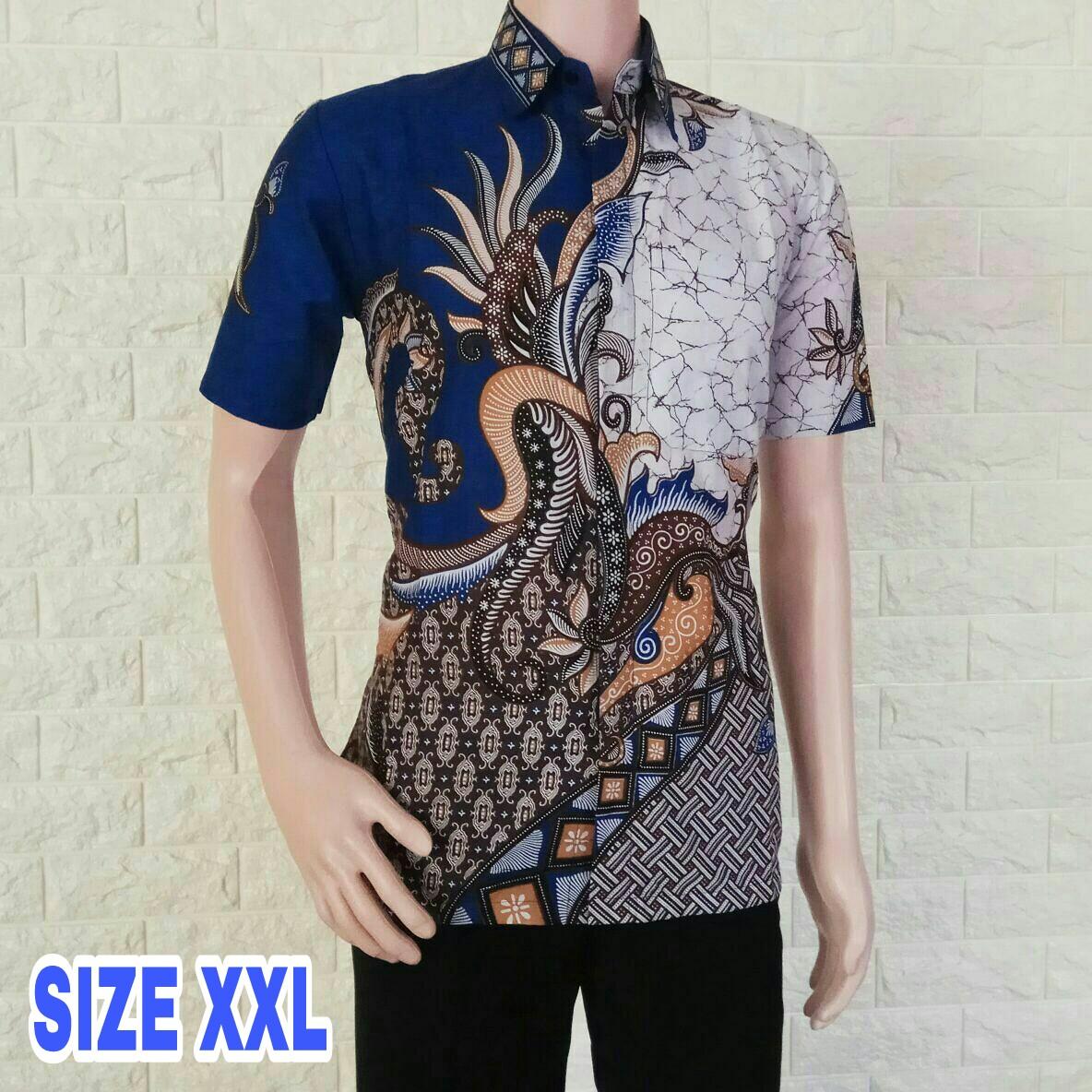 Kemeja Batik Pria Jumbo XXL Ukuran Besar Big Size Hem Batik Pria Jumbo XXL Ukuran Besar Big Size | Baju Batik Pria Jumbo XXL Ukuran Besar Big Size | Seragam Batik Pria Jumbo XXL Ukuran Besar Azka Batik