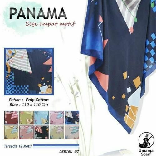 Hijab Segi Empat Motif Bunga kecil / Jilbab Segi Empat Motif Bunga / Kerudung Segi Empat Motif Bunga /Hijab Segi Empat panama Umama scarf