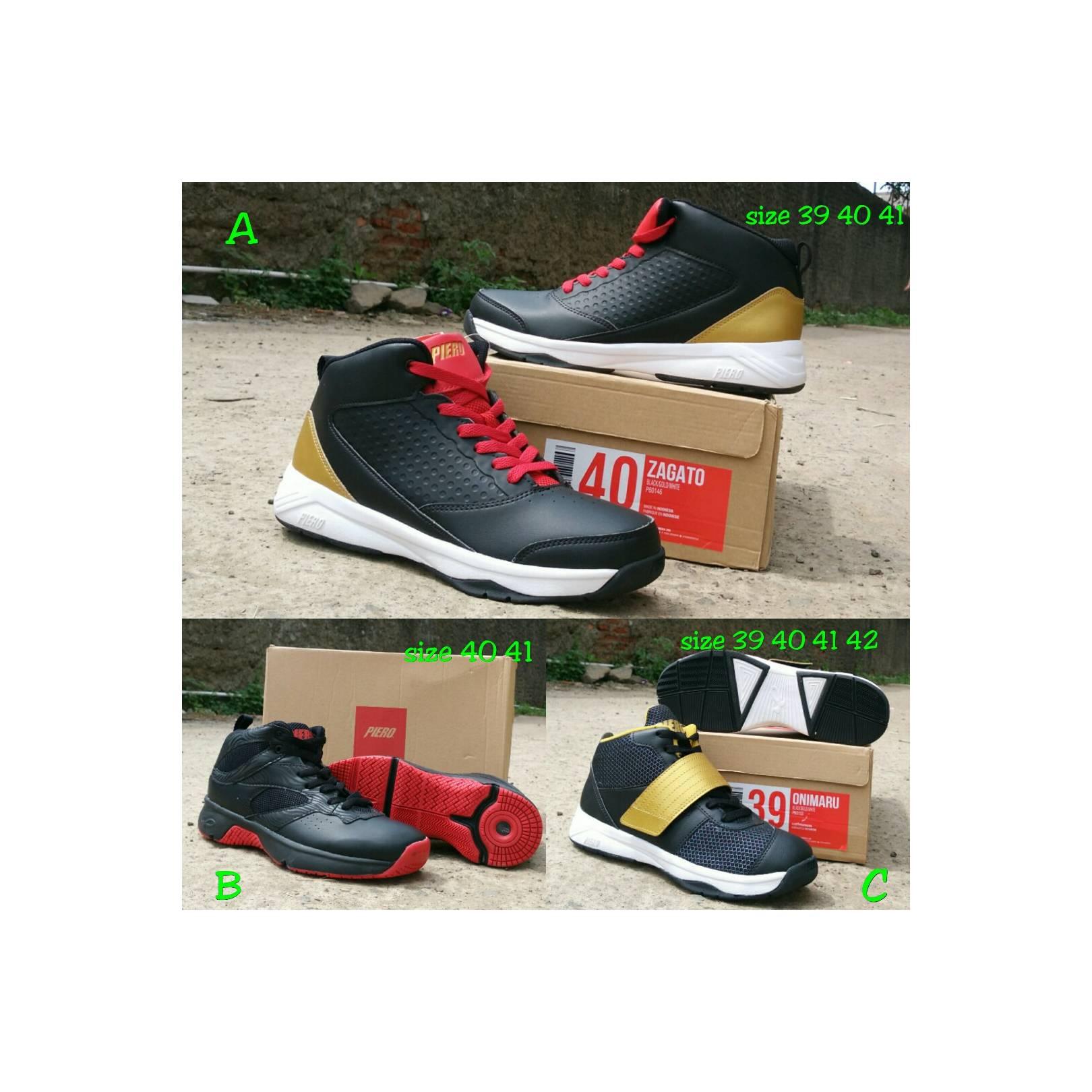 Sepatu Basket Piero Zagato Original