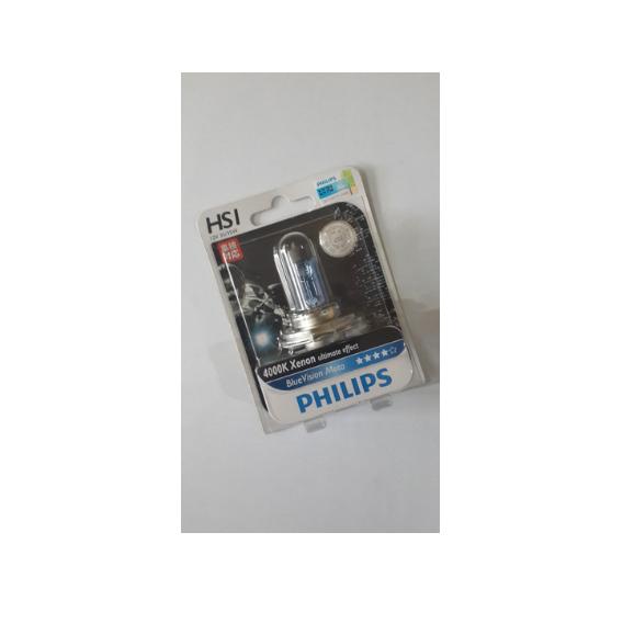 Lampu Philip HS1 HSI BlueVision Blue Vision 35 35W motor philips putih