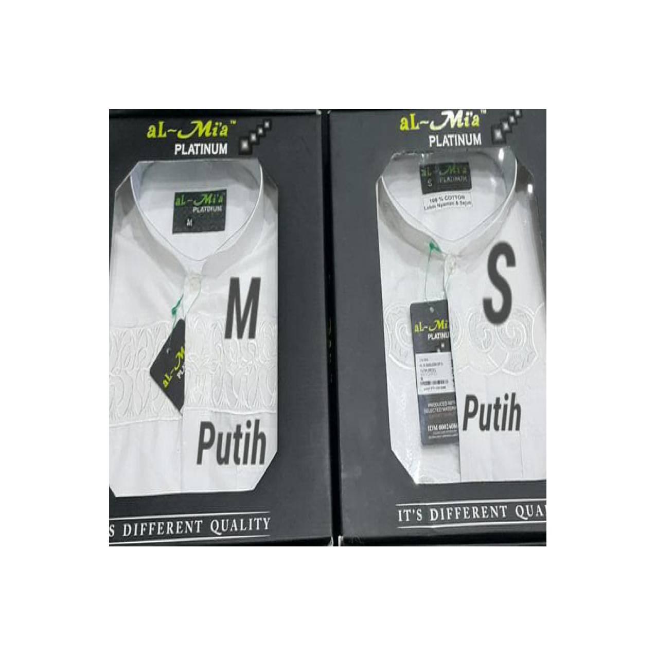Baju koko Lengan pendek al-Mi'a PLATINUM.
