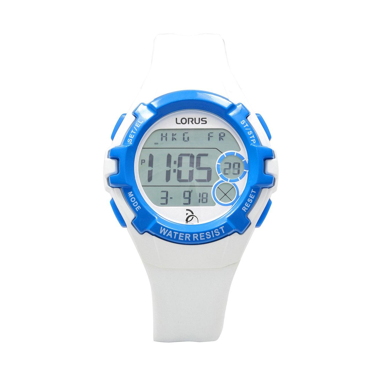 LORUS Jam Tangan - White Blue - Silicon - R2393LX9
