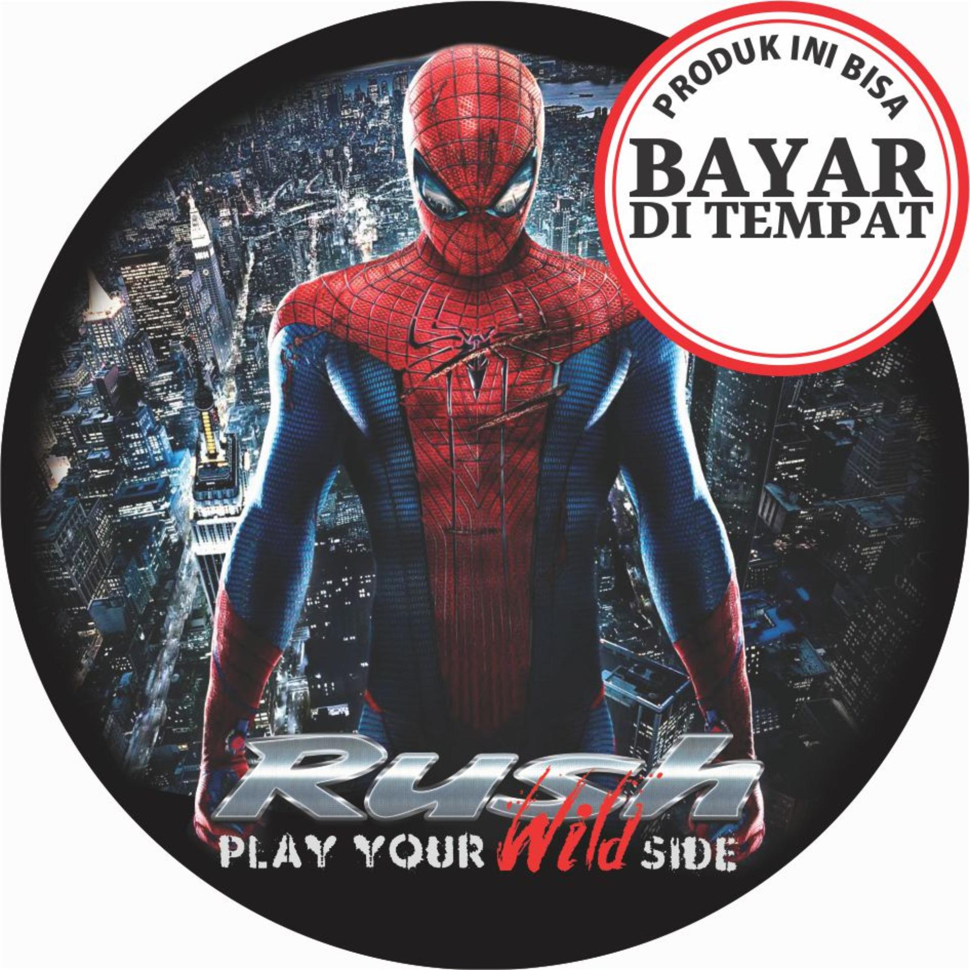 COD - Sarung Ban / Cover Ban Serep Toyota Rush #40 Spiderman Spider man Penutup Pelindung