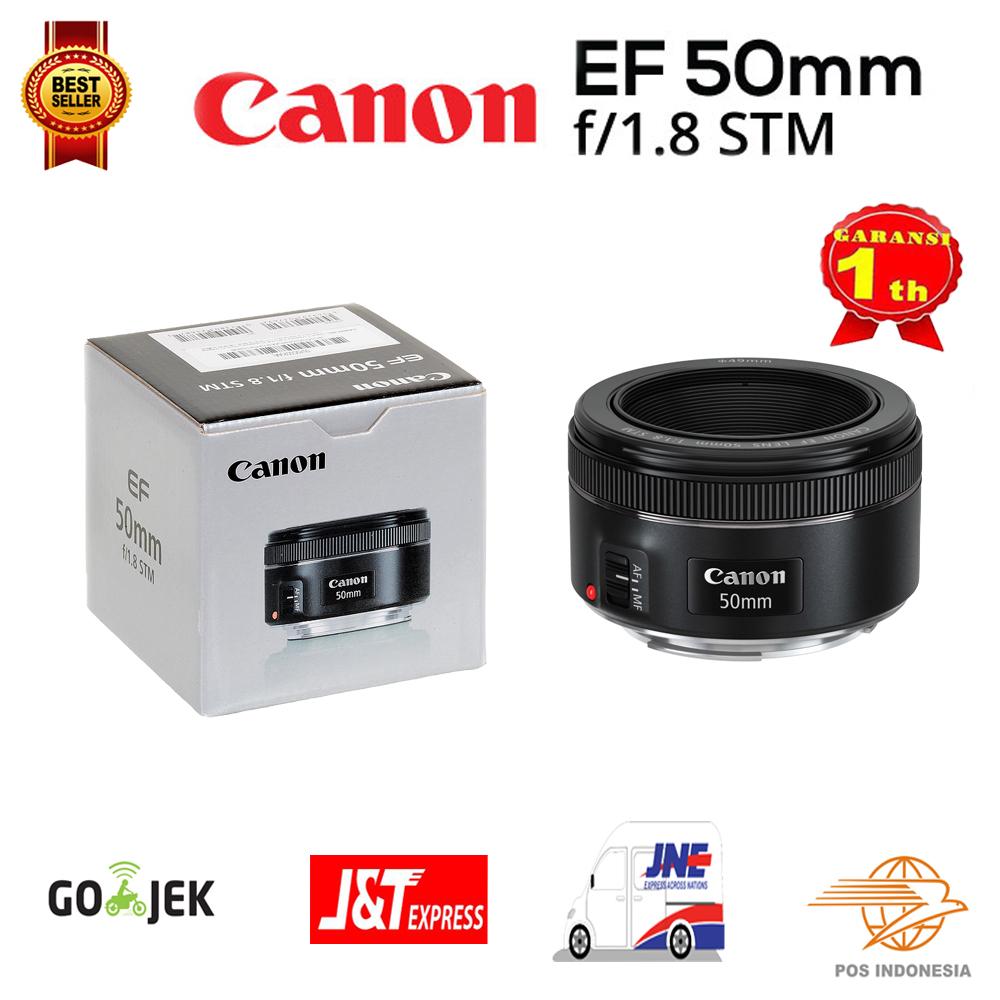 Lensa Fix Canon EF 50mm f/1.8 STM Promo