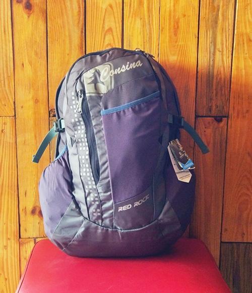 Daypack Consina Original Red Rock 25 Liter -Tas Harian-Tas Ransel-Tas Sekolah-Tas Gunung Murah3