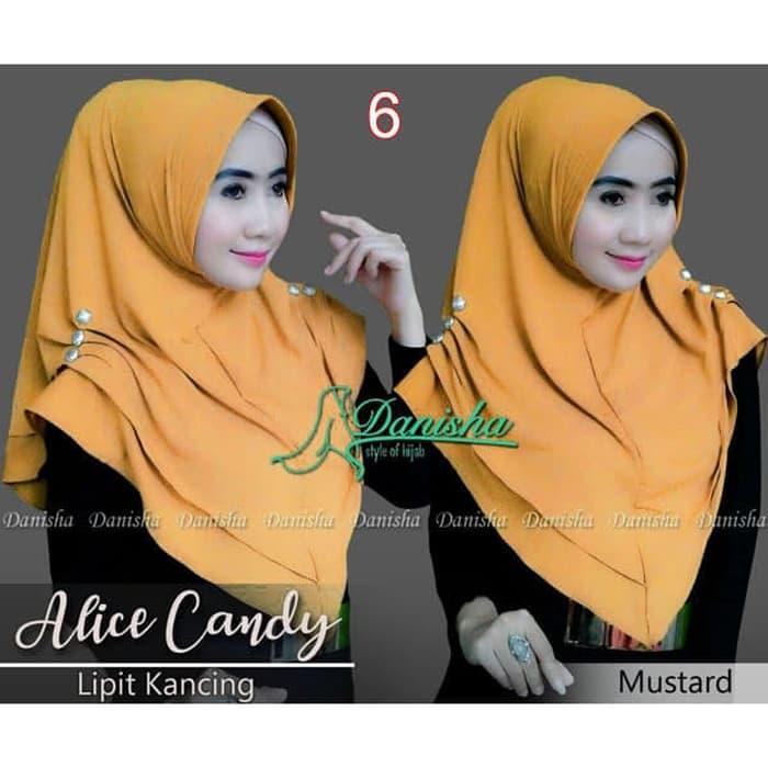 Jual Jilbab Instan Danisha Alice Candy Ori | JCB