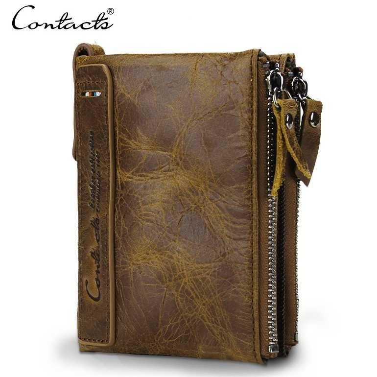 Contacts Dompet Kulit Pria | Dompet Kulit Import Pria Branded | Luxury Wallets | Downpet Cowok Stylish Trendy