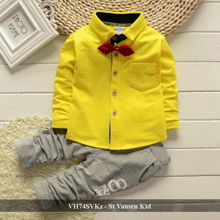 Setelan Kaos Anak Murah - Pusat Baju Anak Laki - Laki - VH74SVKz - st vansen fit 2-4 tahun