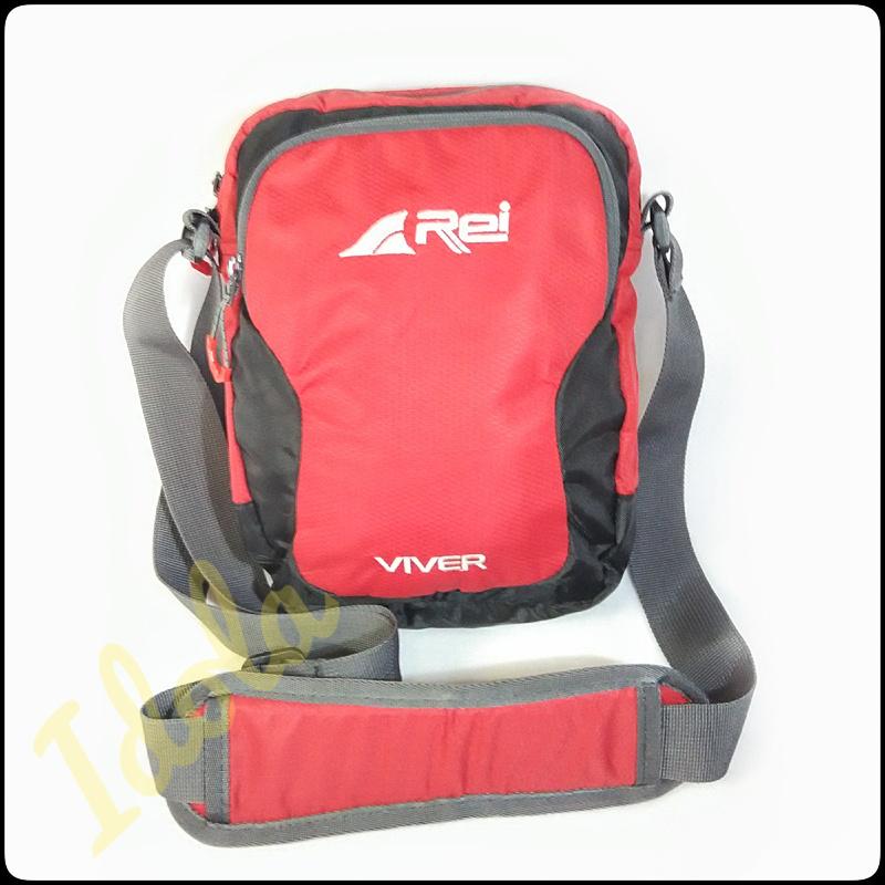Idolabags - Tas Selempang Cowok Travel Pouch Tablet Rei - Viver Ori - REI20185