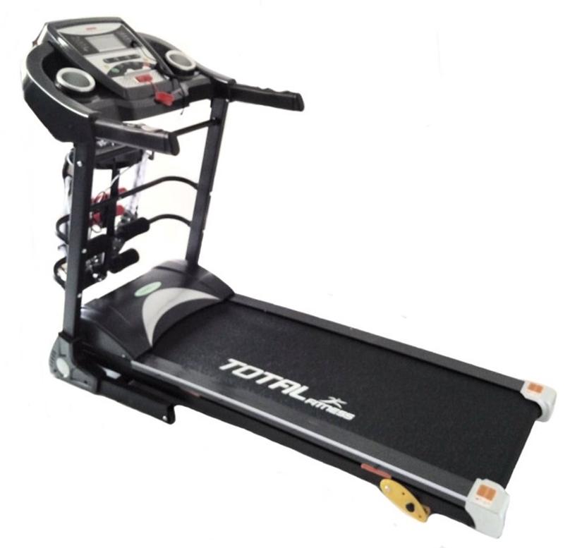 Free Ongkir Pulau Jawa - Bali ( Kota Denpasar ) TOTAL FITNESS - Treadmill Elektrik TL 8600 Motor 2.0 HP - Alat Fitness - Gym - Latihan Kardio