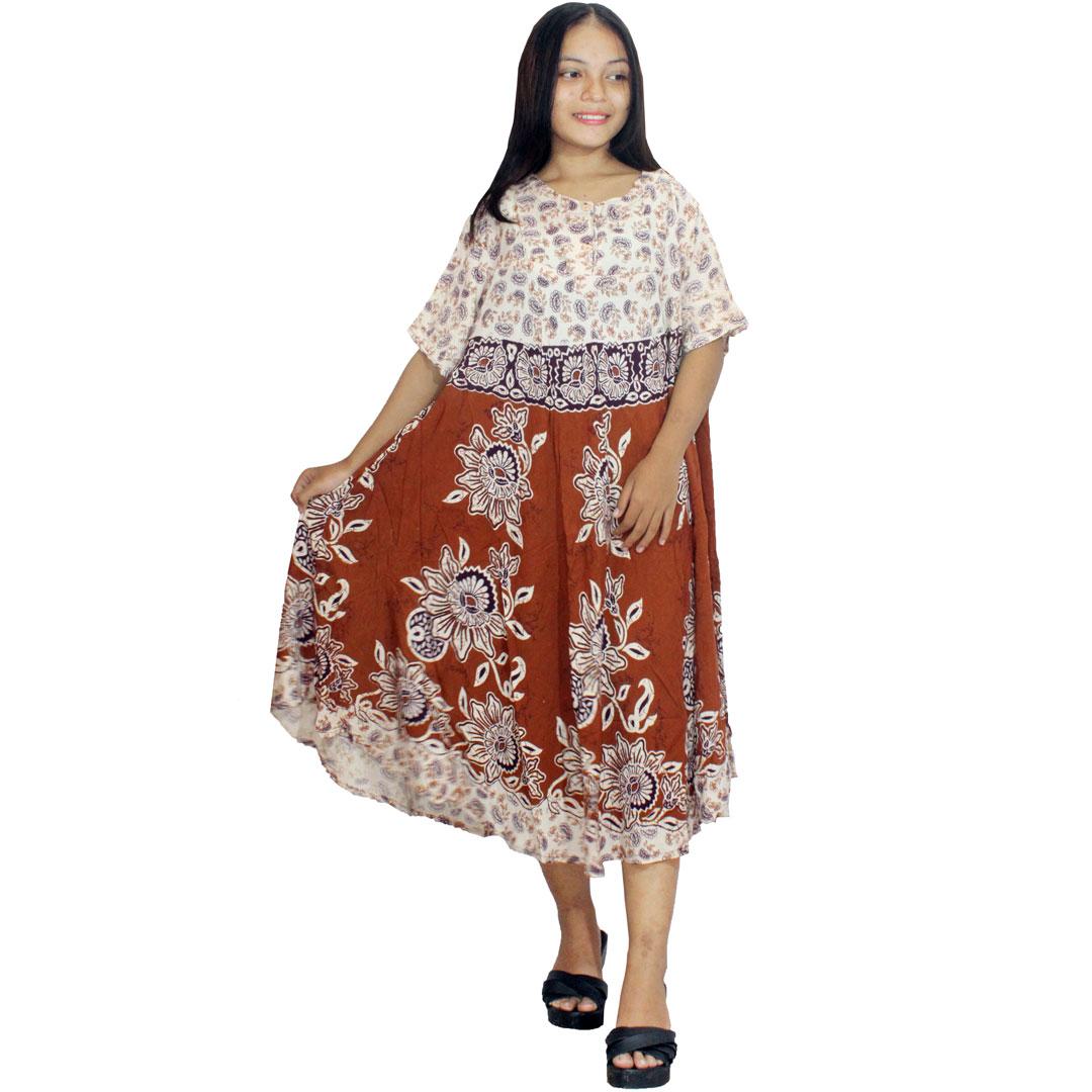 Daster Payung, Klok Batik, Baju Tidur, Piyama, Kancing, Daster Bumil - Busui (DPT005-14) Batikalhadi Online