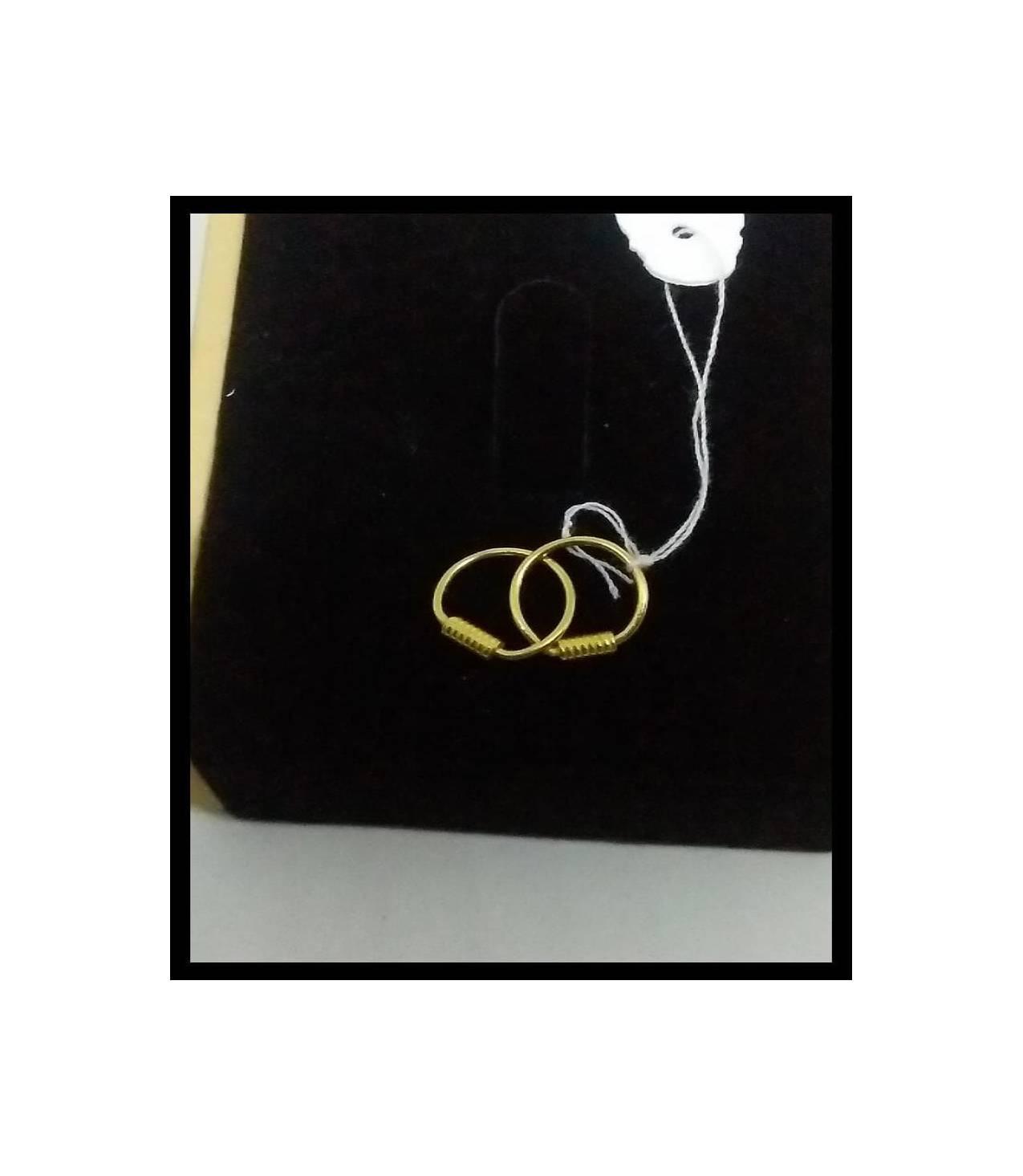 Anting Kenip Bayi 1/2 Gram Emas 24 Karat. ....