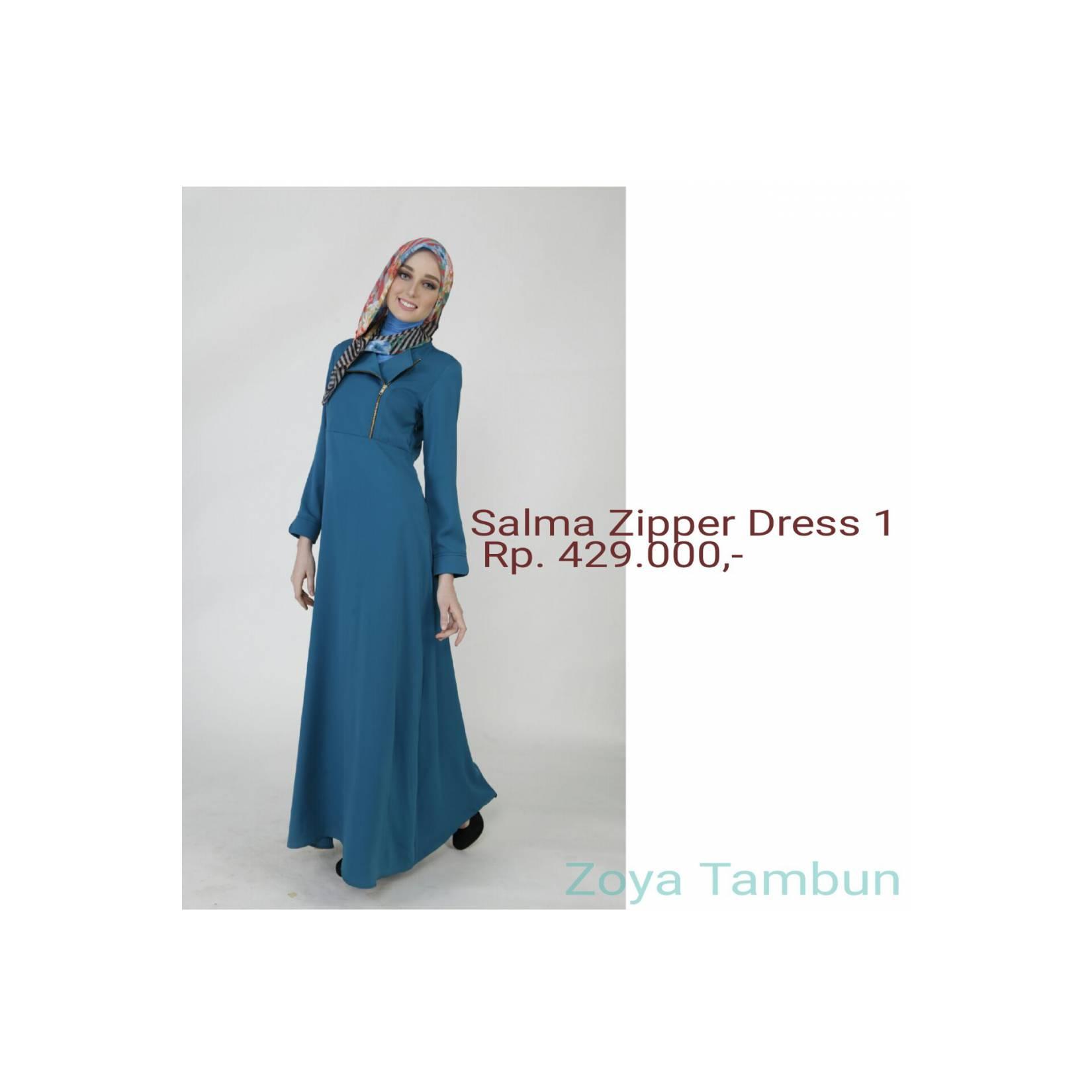 Zoya Salma Zipper Dress 1