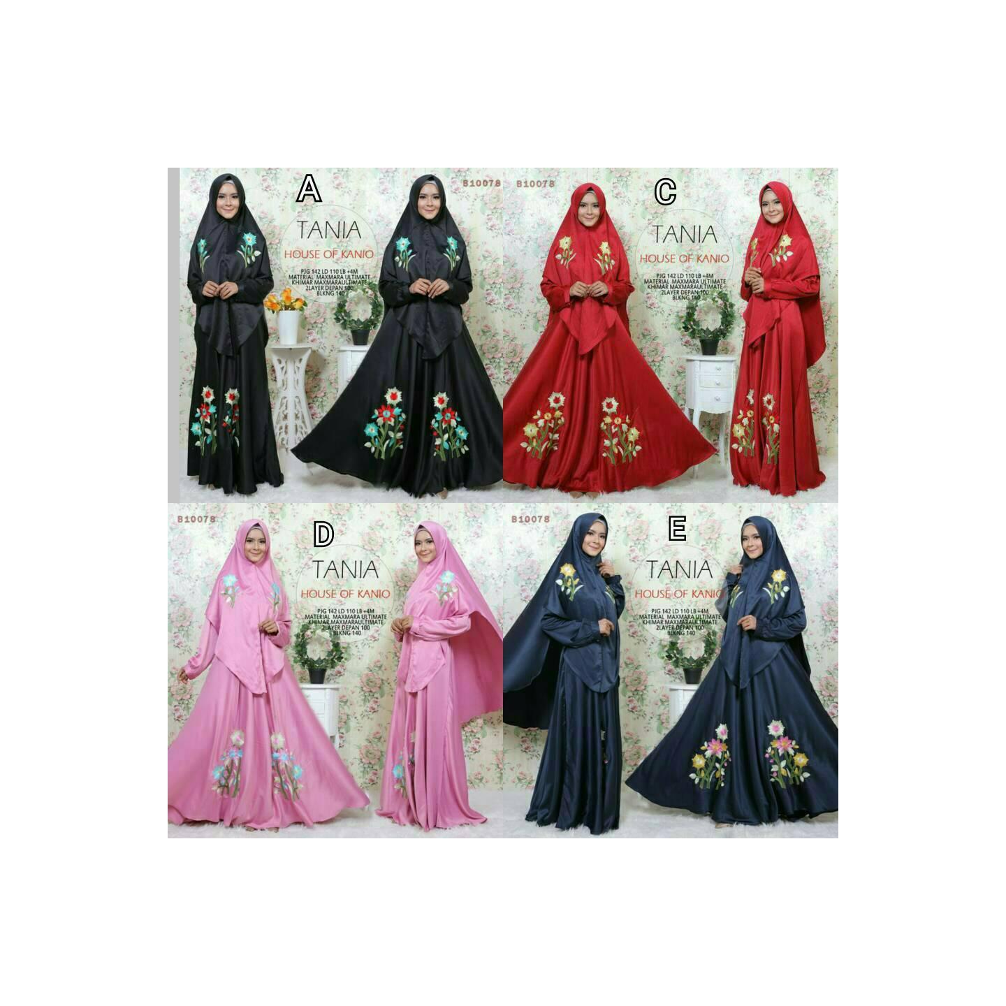 Gamis syari Tania ori Kanio
