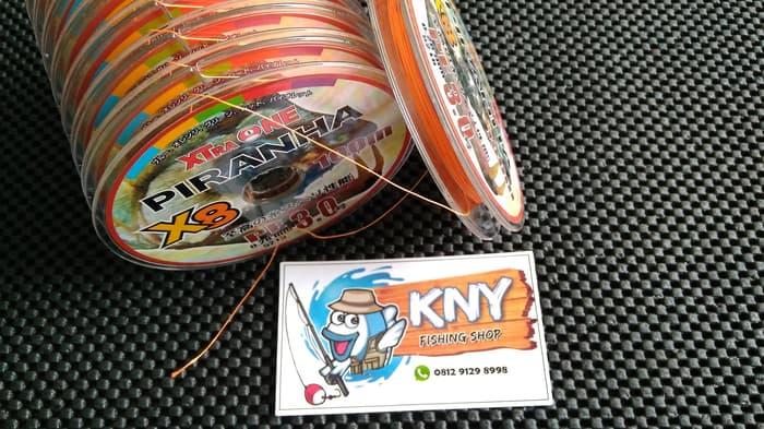 HOT PROMO!!! Senar Benang Pancing PE Xtraone Piranha X8 PE3 warna warni - uvXjLS