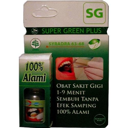 Super Green Plus SG | Herbal Untuk Sakit Gigi