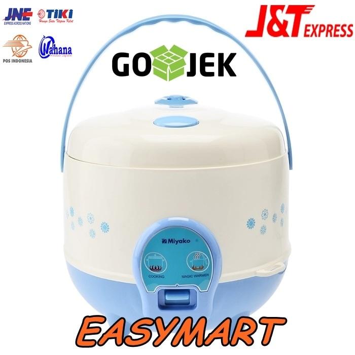 BEST SELLER!!! MIYAKO 3 in 1 Rice Cooker 1.2 Liter MCM-612 - Putih - KTaVql