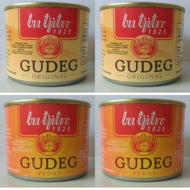 Gudeg Kaleng Bu Tjitro Original Pedas Paket Hemat