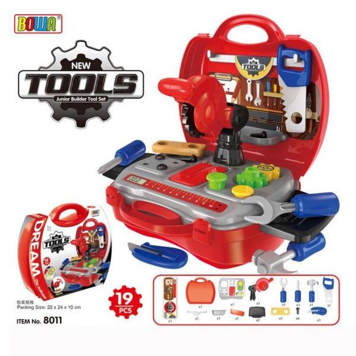Mainan Anak Laki-Laki Dream Tool Kit Koper - Mainan Tukang-Tukangan / Mainan anak termurah / mainan anak terbaru / mainan koleksi / mainan edukasi / mainan anak berkualitas