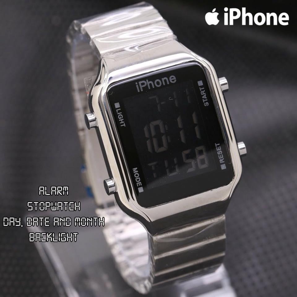 SYF-SHOP Jam Tangan Wanita / Cewek IPhone Watch Touch Ladies Rantai 6731 Free MicroSD