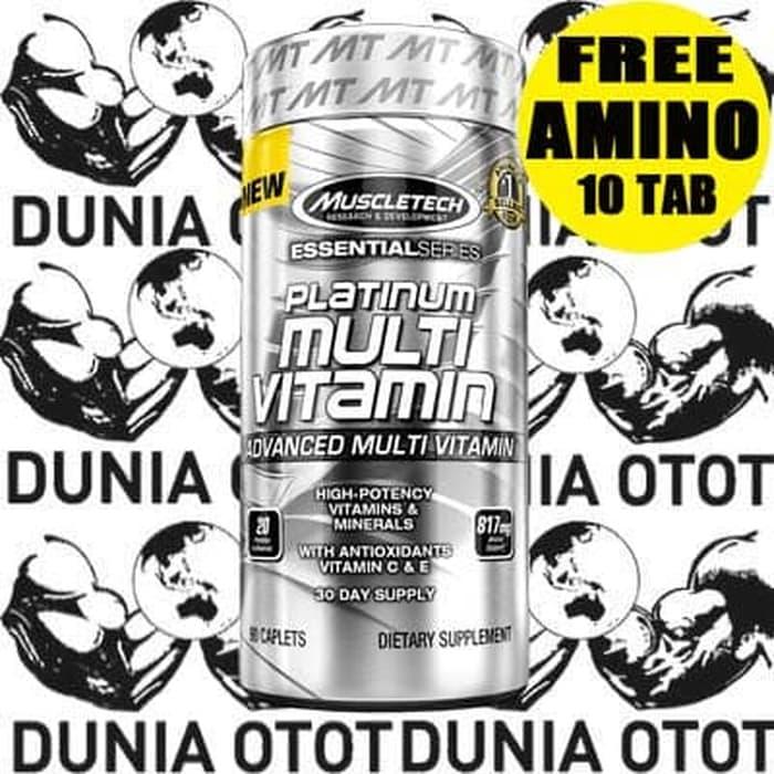 BEST SELLER!!! Vitamin Muscletech 90 Caps / Platinum Multivitamin Muscletech - DNP9Ct