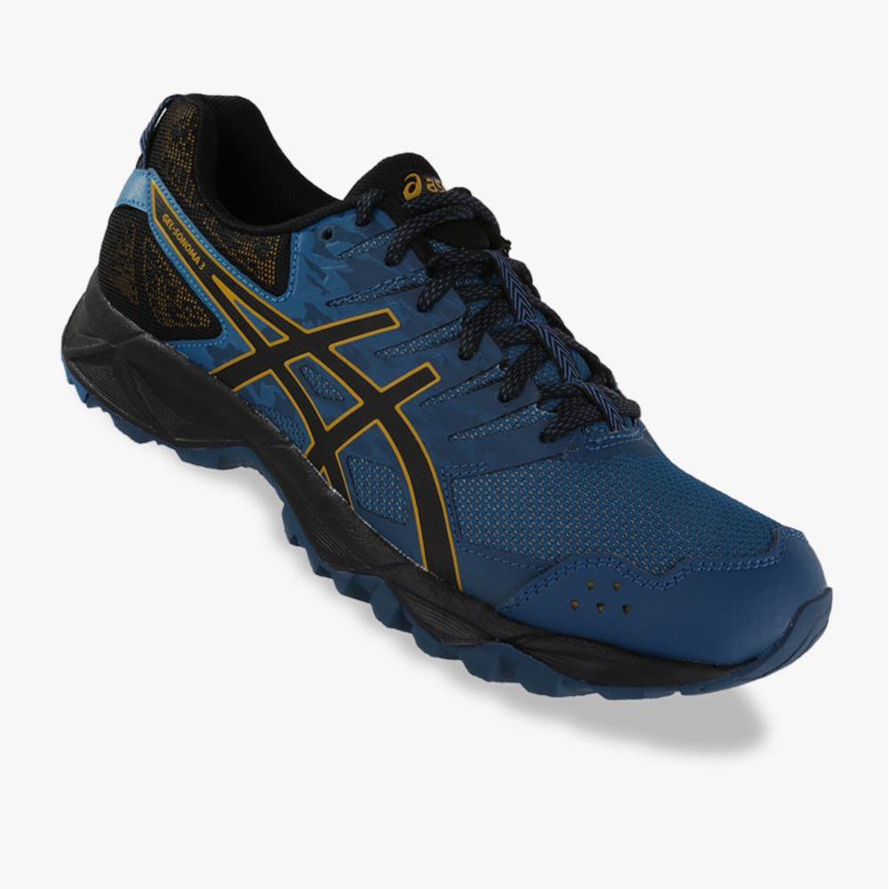 Asics Gel-Sonoma 3 Men's Trail Running Shoes - Standard Wide - Blue
