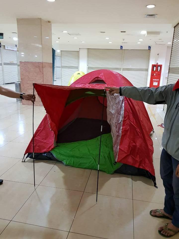 tenda double layer isi 4 orang merk green termurah not rei eiger consi
