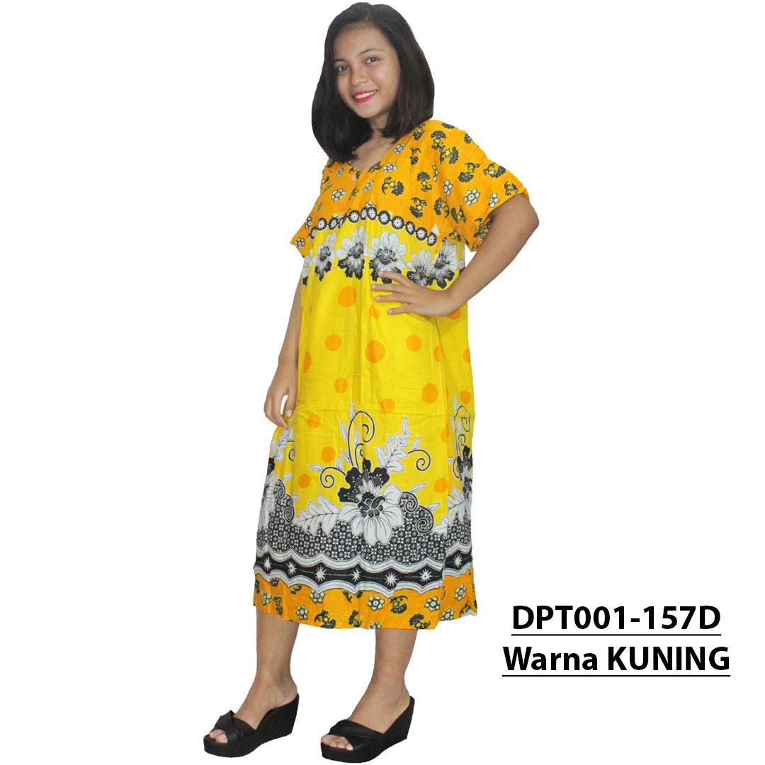 Daster Batik, Daster Lengan Pendek, Baju Tidur, Piyama, Kancing, Dastre Bumil - Daster Busui (DPT001-157) Batikalhadi Online