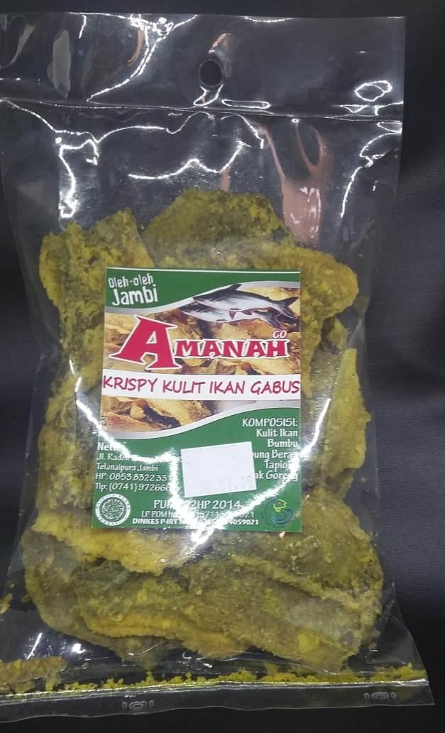 Oleh-oleh Jambi Kerupuk Krispy Kulit Ikan Gabus Renyah dan Gurih