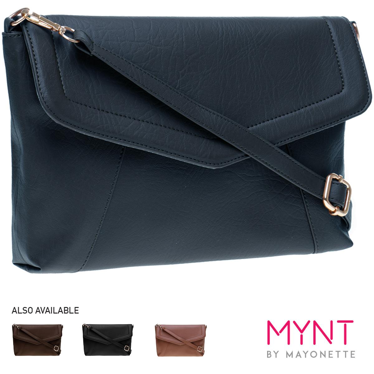 MYNT by Mayonette Tas wanita Tas Fashion Tas Selempang Crossbody Branded Korean Style Trendy Bags Felipe Sling - Navy Blue