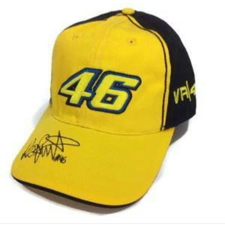 TOPI VALENTINO ROSSI VR 46 ASIA SIGNATURE ASLI YAMAHA
