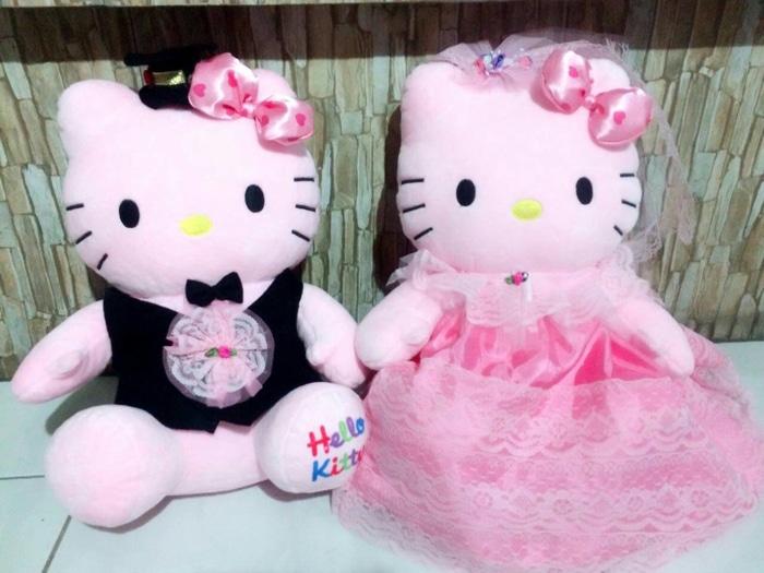 Boneka Hello Kitty Wedding Couple - Rpydil