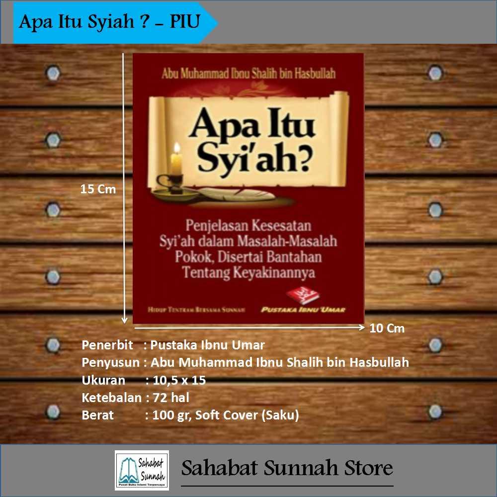 Apa Itu Syiah - Pustaka Ibnu Umar