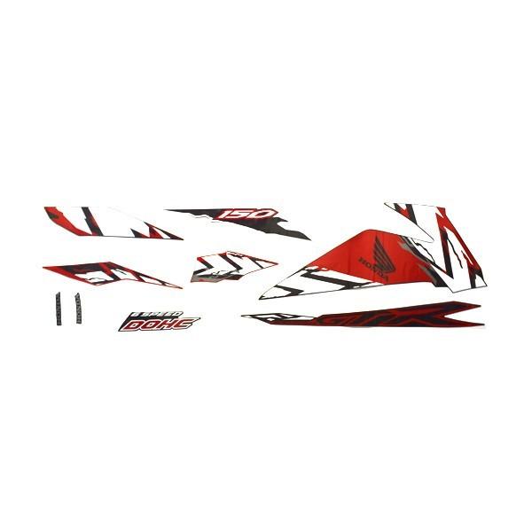 Sticker Body Kanan Black Red Supra GTR 150 871X0K56N80ZAR Giá 102,200 Đồng*Miễn phí vận chuyển