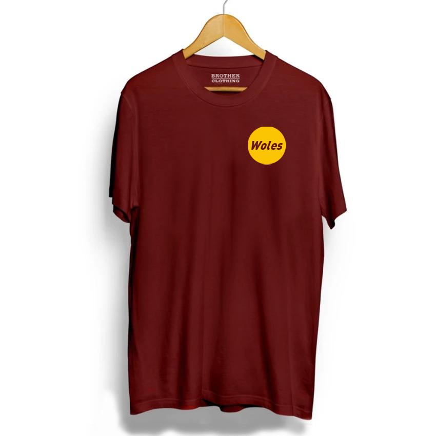 Brather Store Kaos Distro Pria Woles Circel Little Yellow Premium