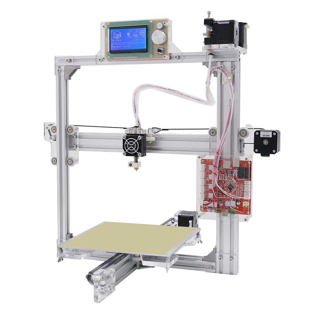 Anet A2 Plus Aluminum Metal 3D Three-dimensional DIY Printer with TF Card Off-line Printing / Optional LCD DisplayEU PLUG