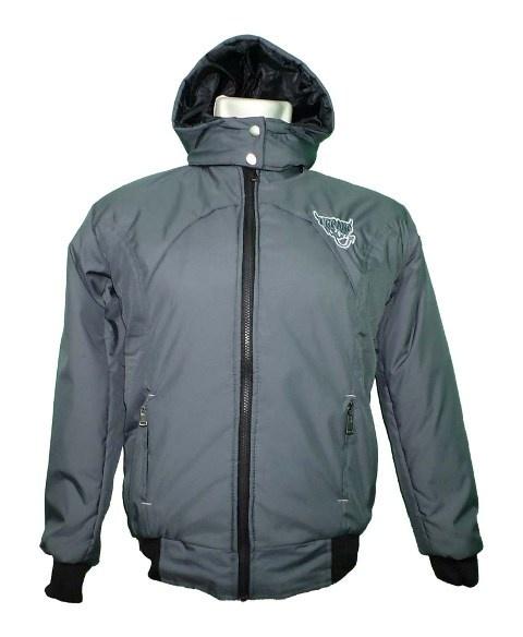 R2G Store - Jaket Urban Tanduk bahan parasut - Grey