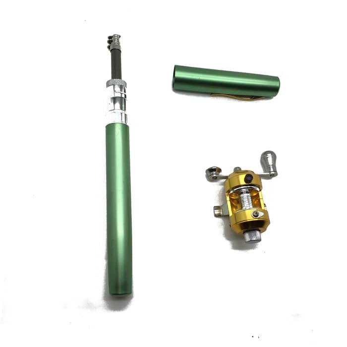 BEST SELLER!!! Fishing Pen ALAT PANCING PENA SET (REEL + JORAN - 7j9z3E
